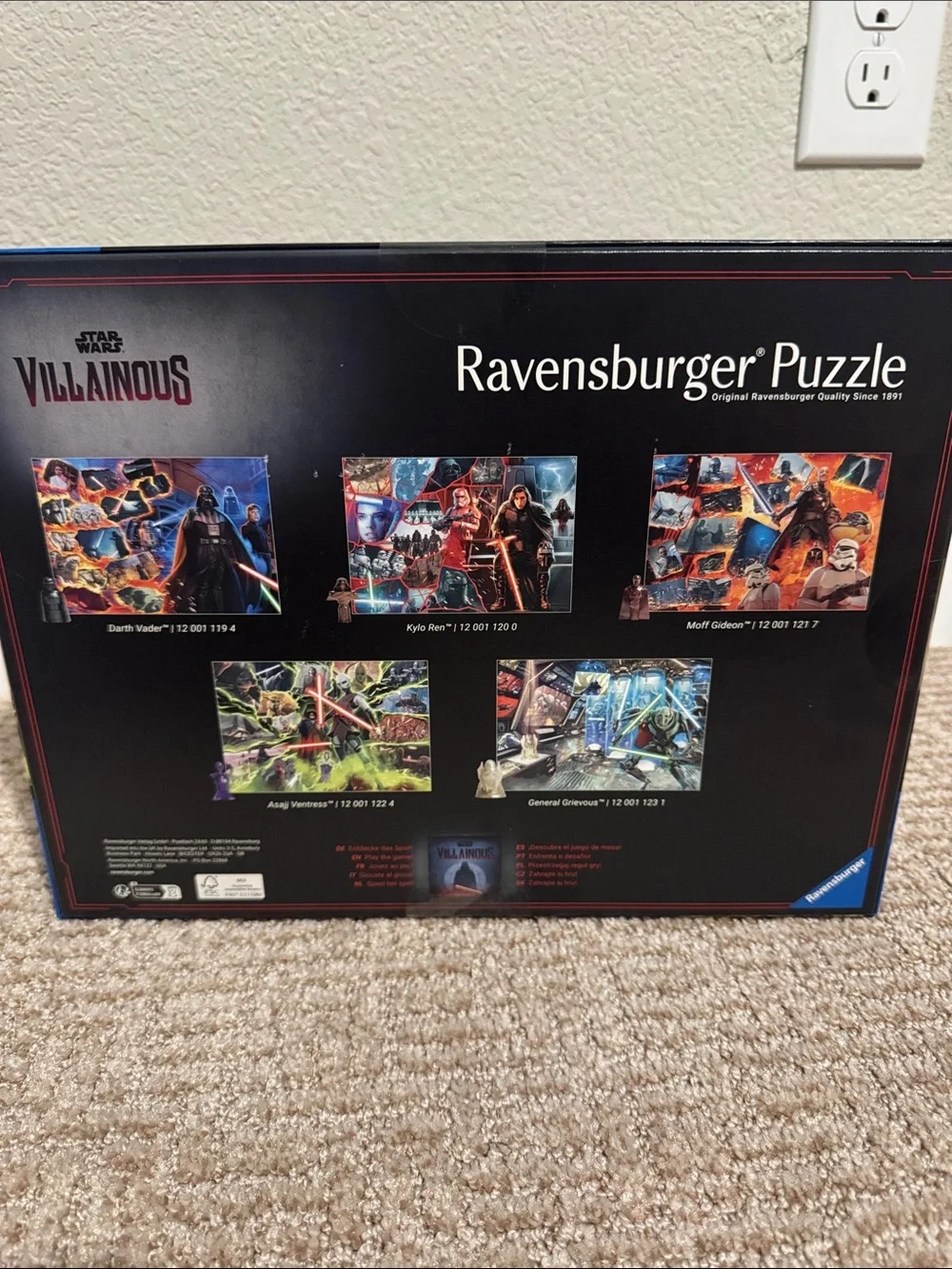 Ravensburger Star Wars Villainous Puzzle -